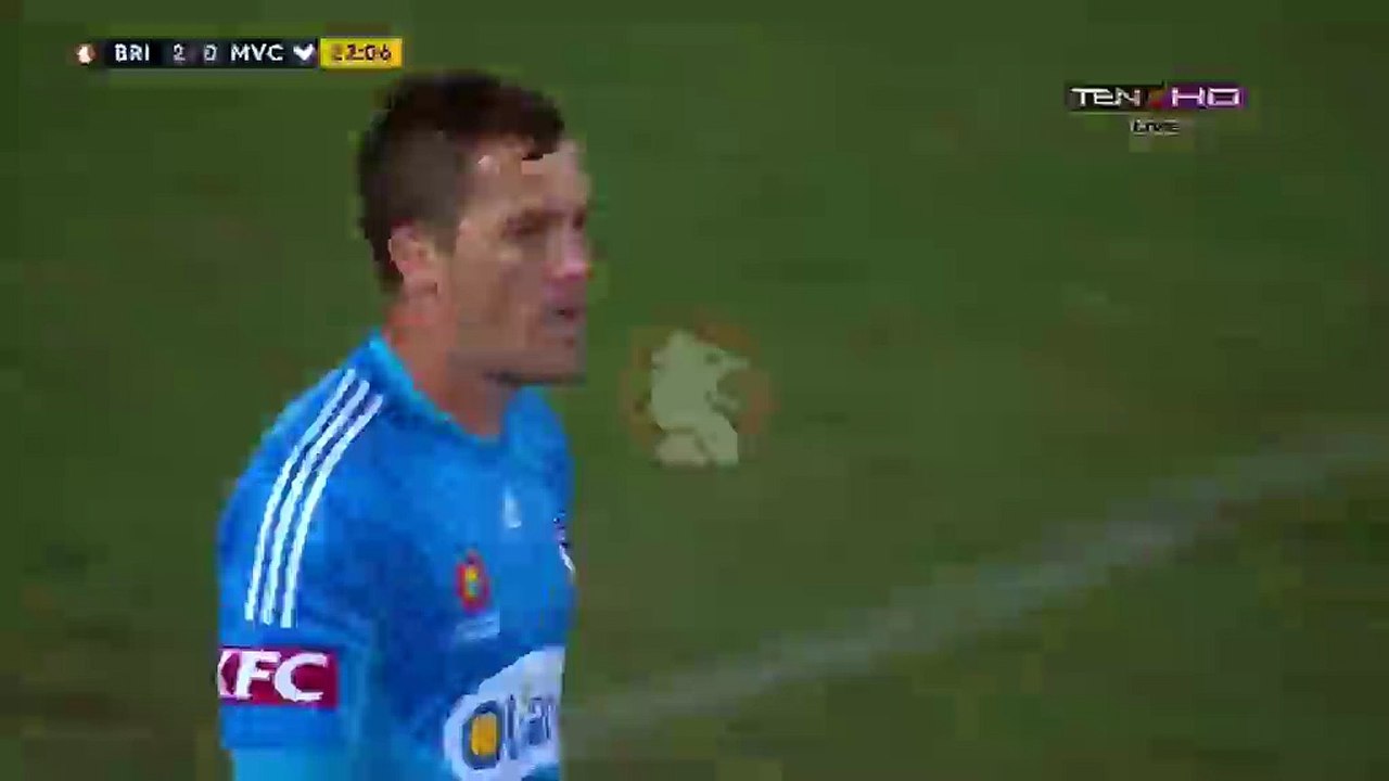 2-0 Jamie Maclaren Goal Australia  A-League  Regular Season - 12.03.2016, Brisbane Roar 2-0 Melbourne Victory