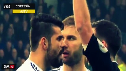 Diego Costa mordió a Gareth Barry