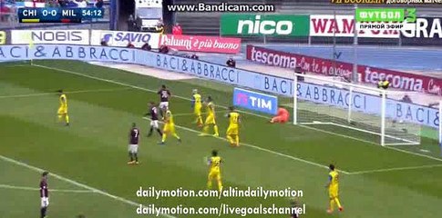 Carlos Bacca Incredible Header HD - AC ChievoVerona vs Milan - Serie A - 13.03.2016 HD