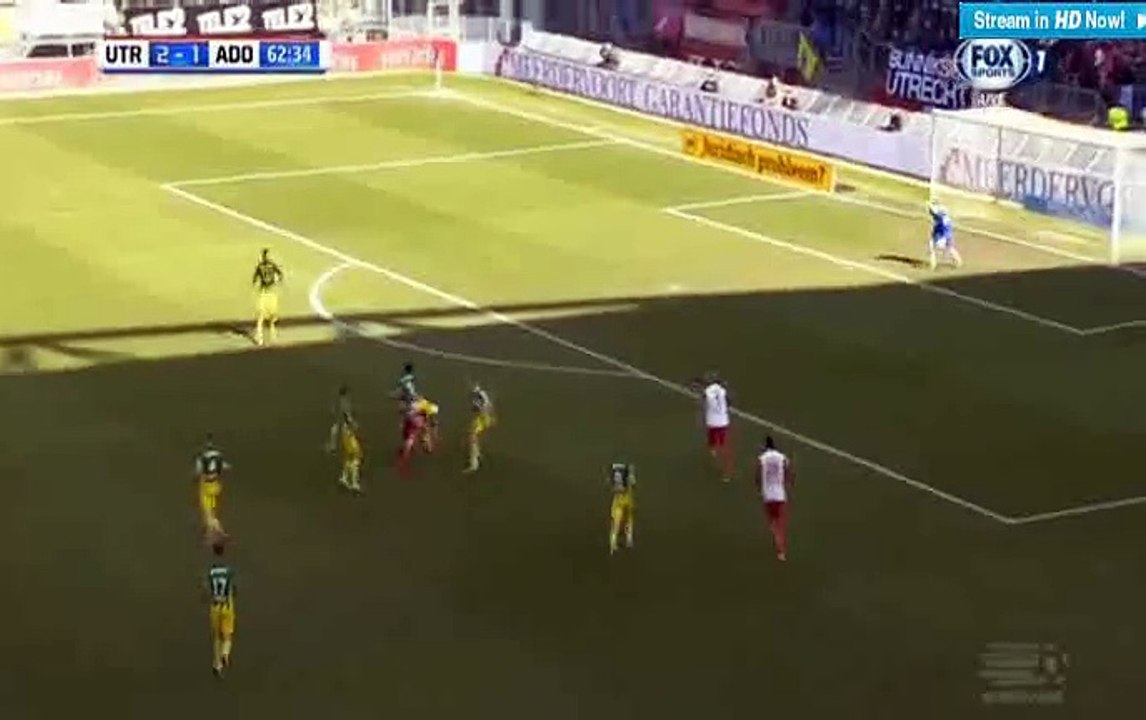 Mike Havenaar Goal - Utrecht 2 - 2 Den Haag - 13-03-2016