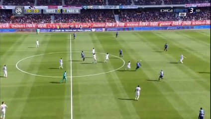 0:2 Javier Pastore Goal HD - Troyes 0-2 PSG 13.03.2016 HD