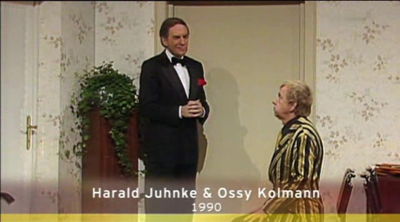 Harald Juhnke & Ossy Kolmann - Ohrfeigen 1990