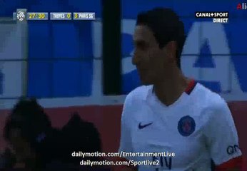 Ángel Di María Fantastic CHANCE Troyes 0-3 PSG Ligue 1