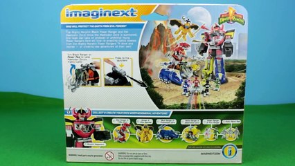 Imaginext POWER RANGERS Black Ranger VS The Joker from Batman DC Super Friends