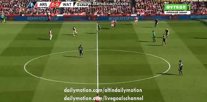 Arsenal 1st Big Chance - Arsenal vs Watford - FA Cup - 13.03.2016