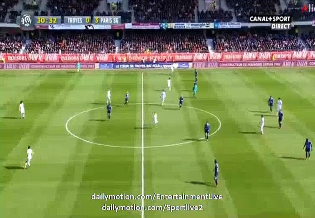 PSG TIKA TAKA PAsS Troyes 0-3 PSG Ligue 1