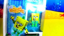 SpongeBob MegaBloks set toy review opening SpongeBob SquarePants Nickelodeon by FUNtasticToys4Kids