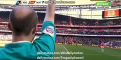 Olivier Giroud Anuled Goal - Arsenal vs Watford - FA Cup - 13.03.2016 HD