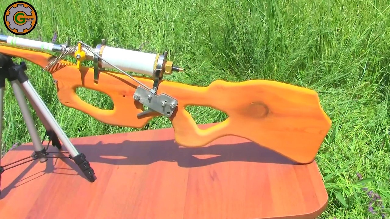 Homemade Air Gun  How to make an Airgun