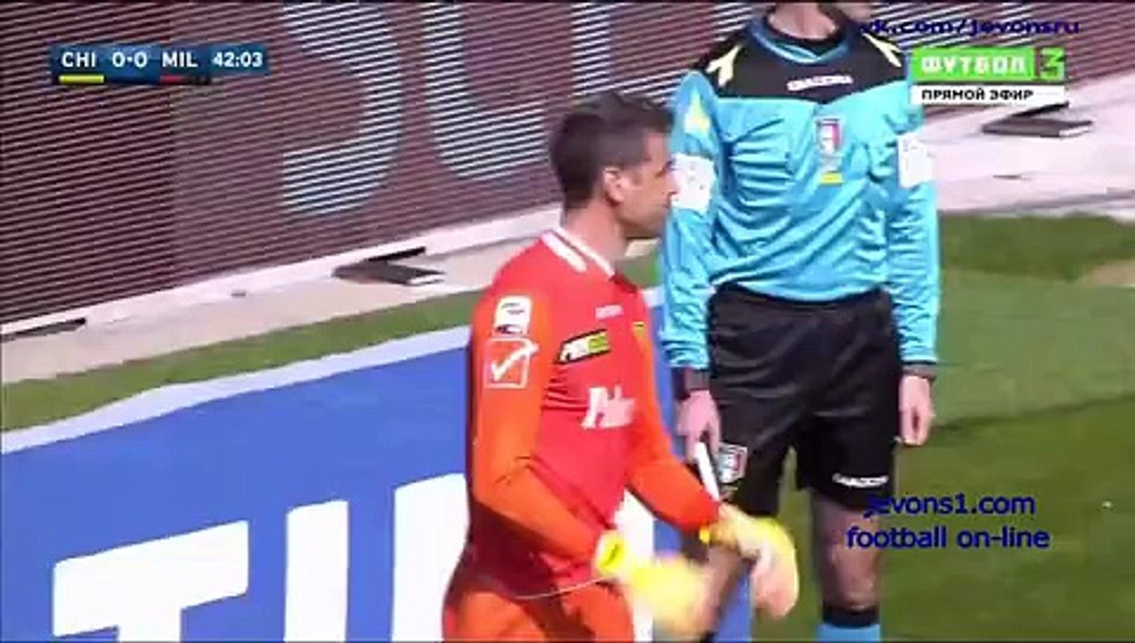 Full Match Highlights - Chievo 0-0 AC Milan - All Highlights 13-03-2016