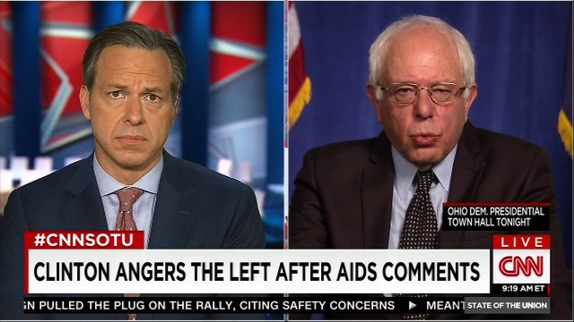 Bernie Sanders on Hillary and Nancy Reagan: I just don't know what she was talking about