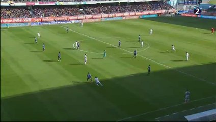 Red Card Lossemy Karaboue - Troyes 0-8 PSG 13.03.2016