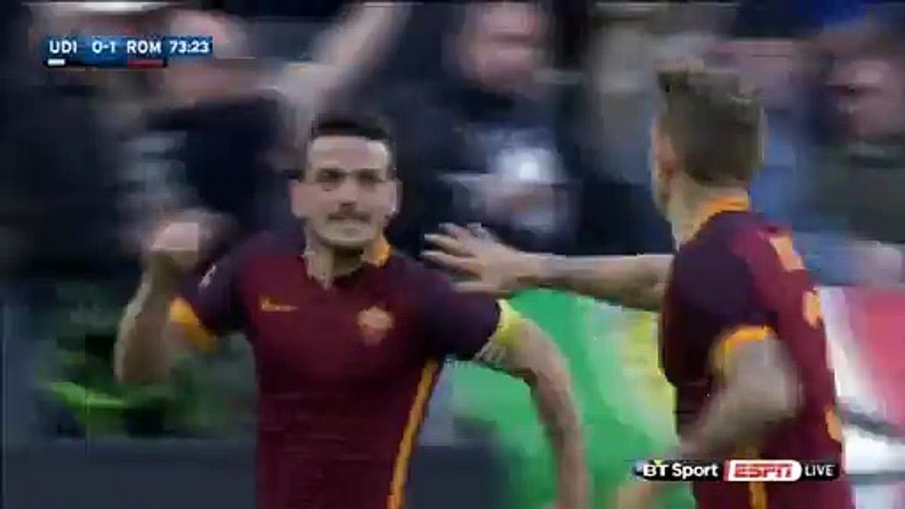 Alessandro Florenzi 0:2 HD | Udinese v. AS Roma 13-03-2016