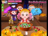Baby Hazel on Halloween Party with friends # Play disney Games # Watch Cartoons