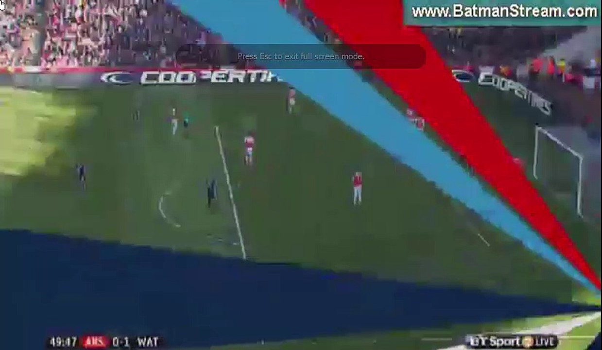 0-1 Odion Ighalo  Goal HD - Arsenal 0-1 Watford - 13.03.2016
