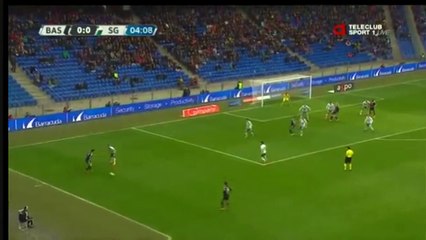 5' Janko M. SUPER GOAL - Basel 1-0 St. Gallen 13.03.2016