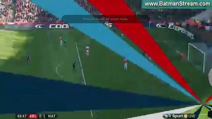 0-1 Odion Ighalo Goal HD - Arsenal 0-1 Watford - 13.03.2016