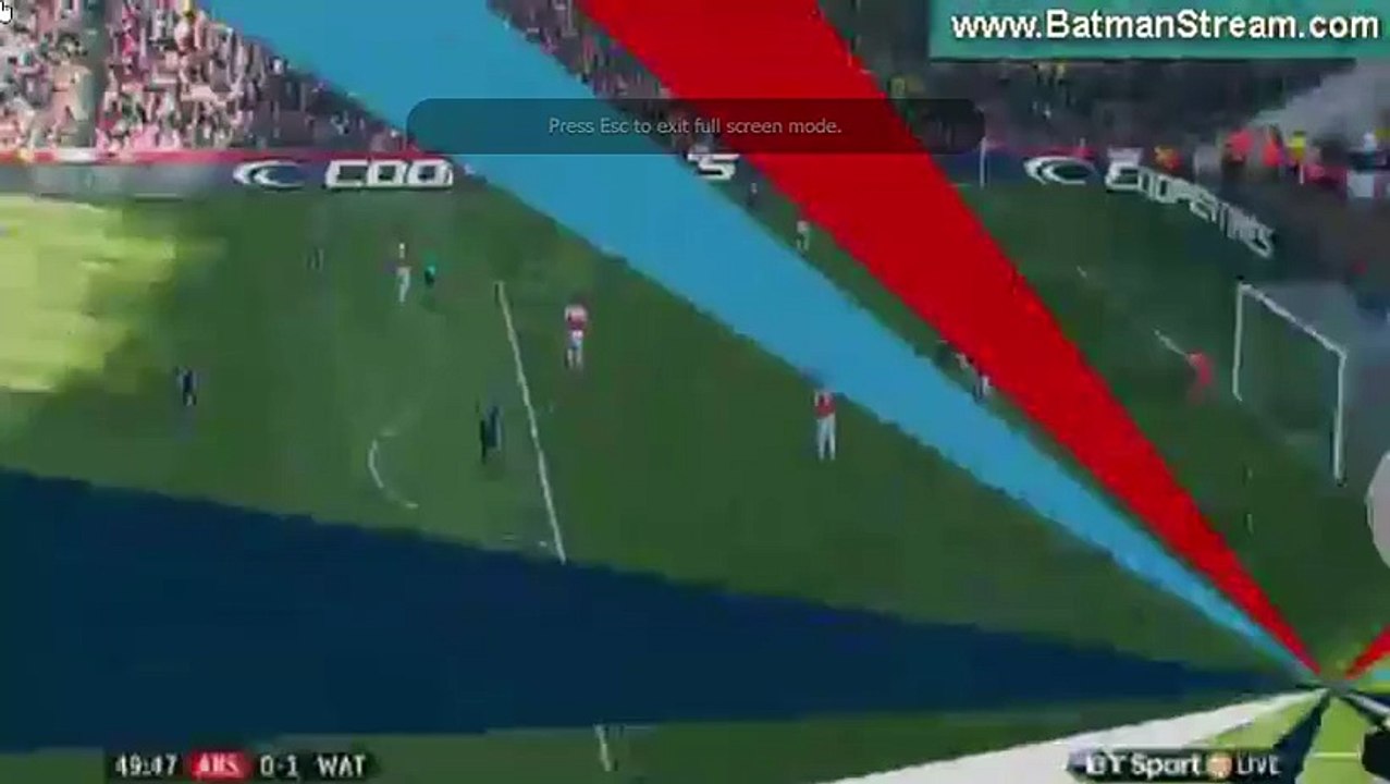 0-1 Odion Ighalo Goal HD - Arsenal 0-1 Watford - 13.03.2016