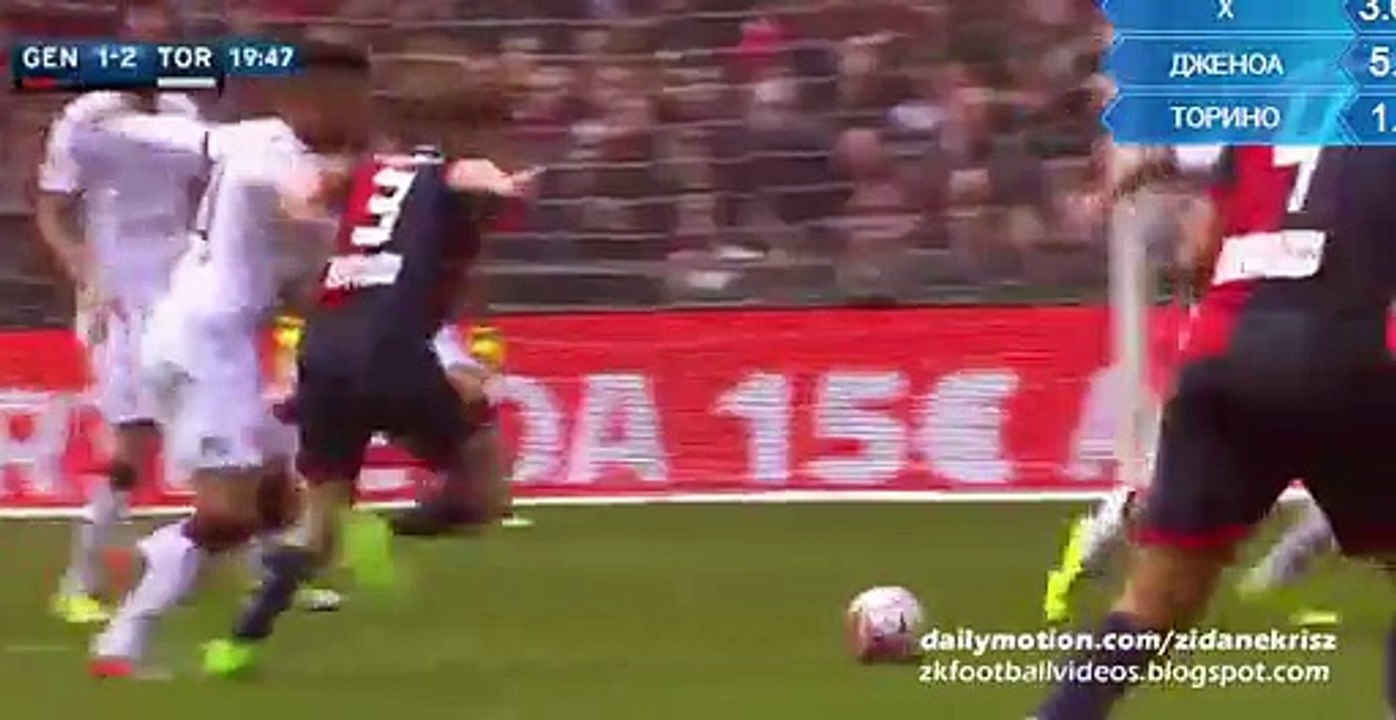 1-2 Alessio Cerci Goal HD - Genoa v. Torino 13.03.2016 HD