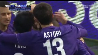 Zarate Goal HD (1-0) Fiorentina 1-0 Verona 13_03_2016 Serie A