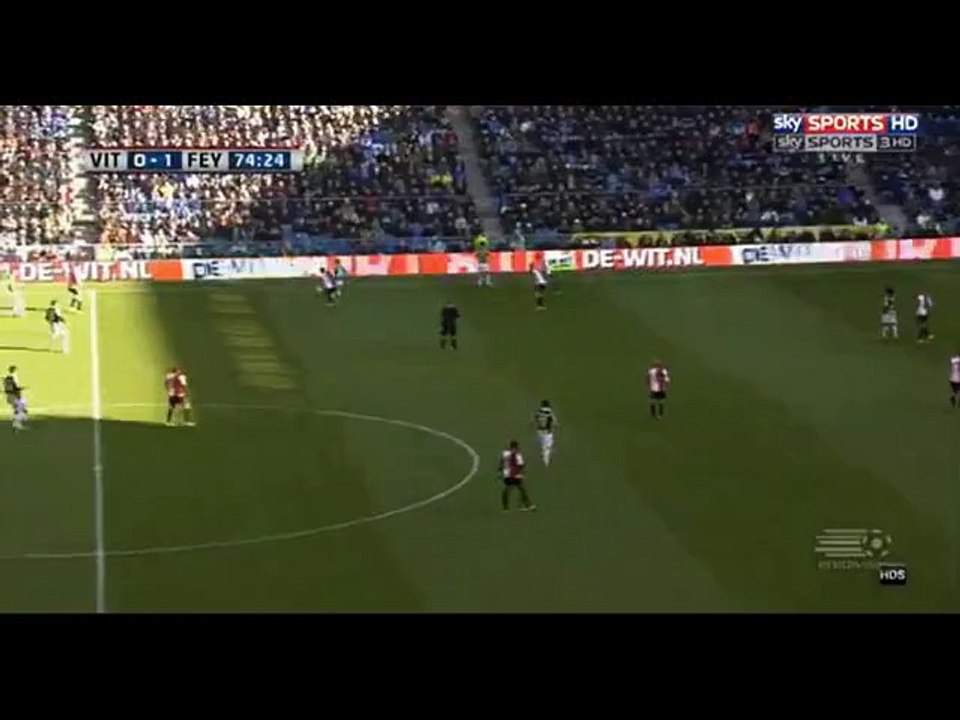 Goal Bilal Basacikoglu - Vitesse 0-2 Feyenoord (13.03.2016) Eredivisie