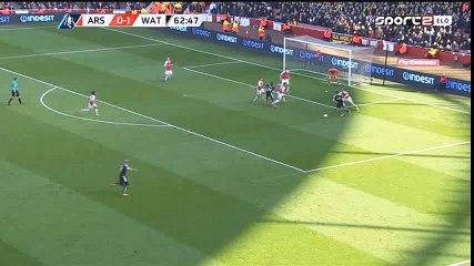 Adlene Guedioura Goal HD - Arsenal 0-2 Watford - 13-03-2016 FA Cup