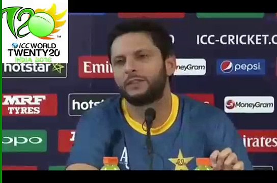 Pakistan has Never Defeated India in World Cup Indian Journalist - Check Excellent Reply by Shahid Afridi