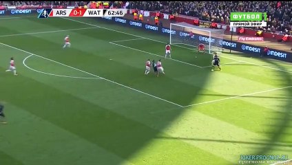 Adlene Guedioura GOAL - Arsenal vs Watford 0-2