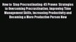 Read How to  Stop Procrastinating: 45 Proven  Strategies to Overcoming Procrastination Improving