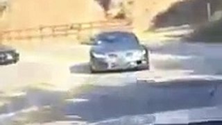 Guy Drives Audi Backward Through Malibu Mountains