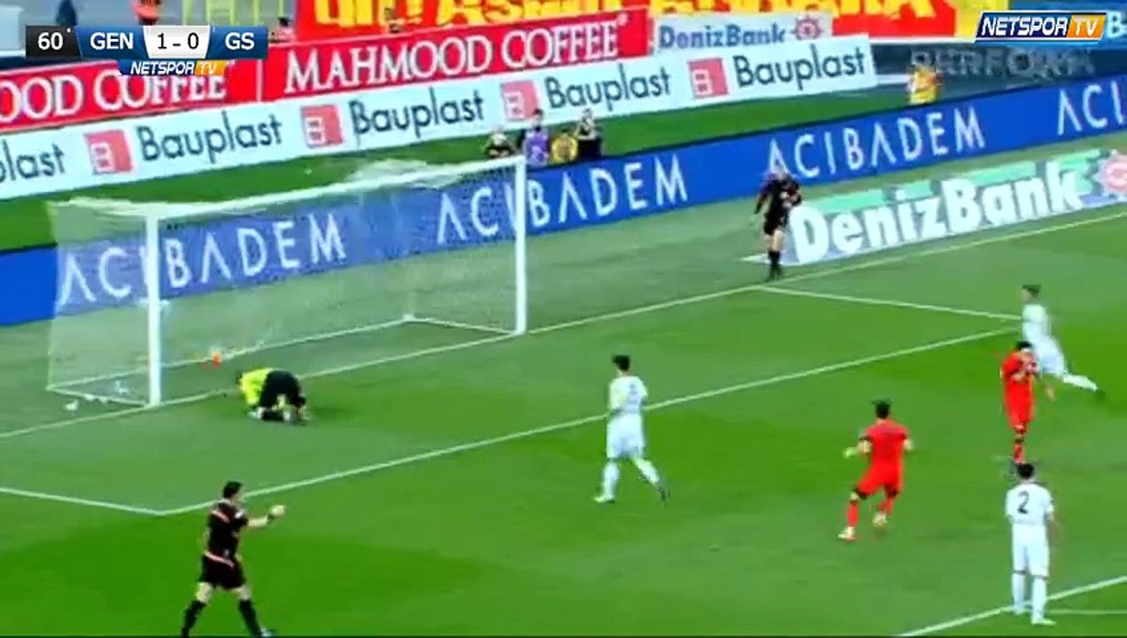 Gol Selçuk İnan Gençlerbirliği 1 - 1 Galatasaray 13.03.2016