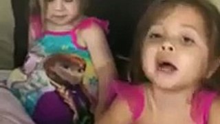 Little Girl Critiques Mom's Cooking Skills