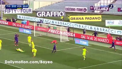 Mauro Zarate Goal HD - Fiorentina 1-0 Verona - 13-03-2016