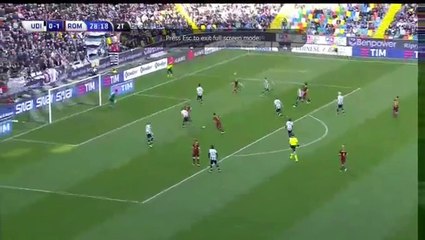 0:2 Alessandro Florensi Goal - Udinese vs AS Roma 13.02.2016