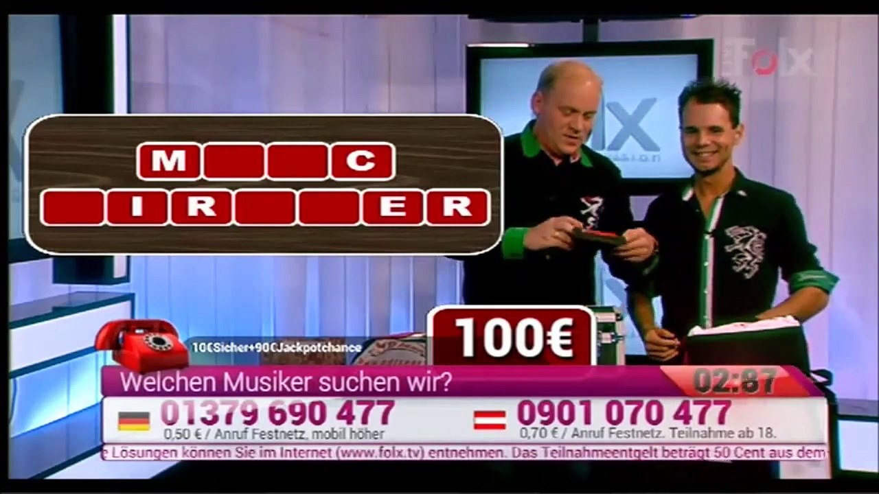 Folx Quiz: Ausnahmesendung mit Edlseer-Fritz (15.10.2015)