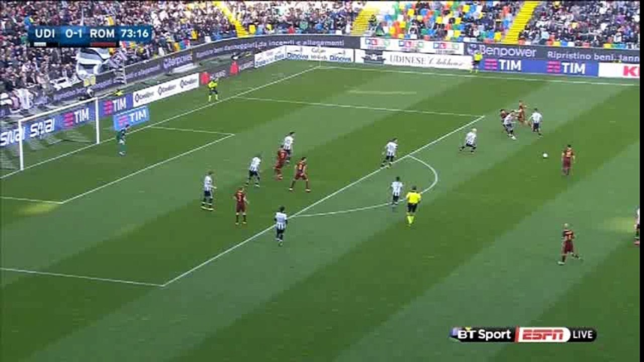 Alessandro Florenzi Goal HD - Udinese 0-2 AS Roma - 13-03-2016