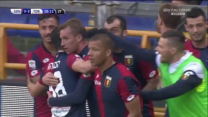 Luca Rigoni Goal HD - Genoa 3-2 Torino - 13-03-2016