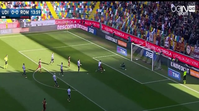 اهداف مباراة مباراة روما واودينيزي 2-1 ( الدوري الايطالي 2016 ) 3/13/2016HD