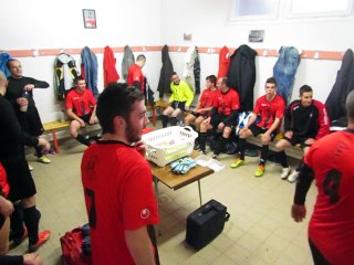 13/03/2016 : dans les vestiaires de l'équipe4 (2ème Div Poule C), vainqueur 2 - 0 sur l'équipe de Tanavelle
