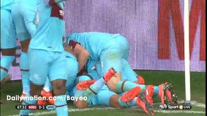 Dimitri Payet Goal HD - Manchester United 0-1 West Ham - 13-03-2016 FA Cup