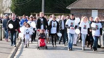 Quatre cents personnes ont marché dans le silence pour Antoine Dupont à Gonnehem