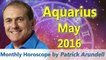 Aquarius May 2016 Horoscope