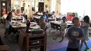 Our Kindergarten class rocks out to 