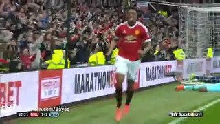 Anthony Martial Goal HD - Manchester United 1-1 West Ham - 13-03-2016 Fa Cup