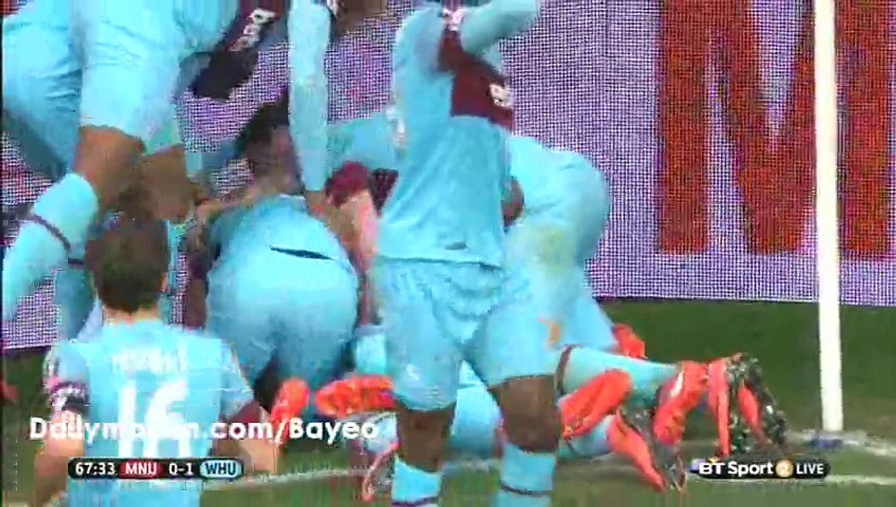 All Goals - Manchester United 1-1 West Ham 13-03-2016