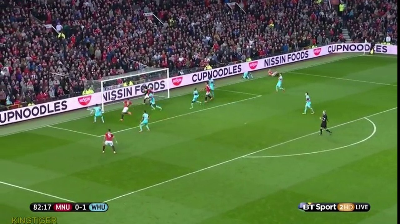 Manchester United 1 - 1 West Ham United All Goals HD 13/03/2016 - FA Cup