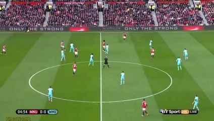 Manchester United VS. West Ham (1-1) - All Goals Highlights - 13/03/2016