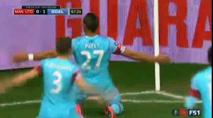 Dimitri Payet Goal Manchester United 0 - 1 West Ham FA Cup 13-3-2016