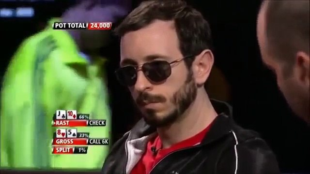 Jeff Gross is representing the straight against Brian Rast