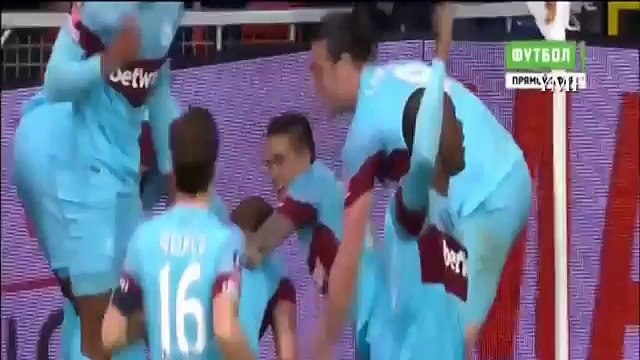 Dimitri Payet Amazing Goal - Manchester United Vs West Ham United 1 - 1 Highlights 13.03.2016